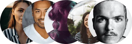 Customer profile photos