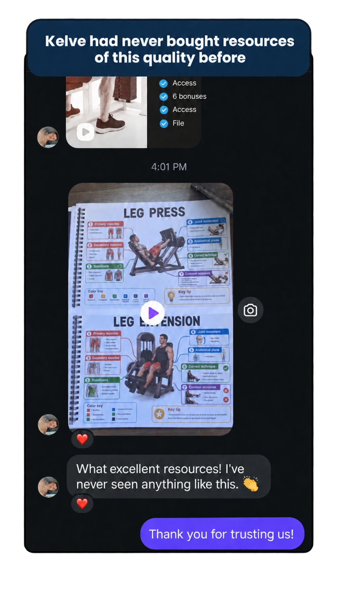 Kelve customer feedback
